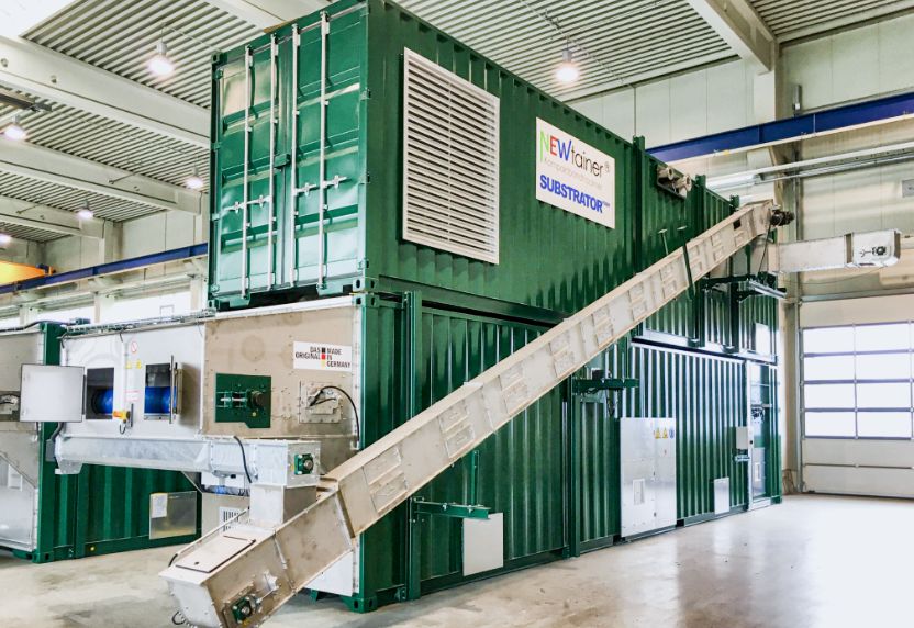 Containerbandtrockner-substrator