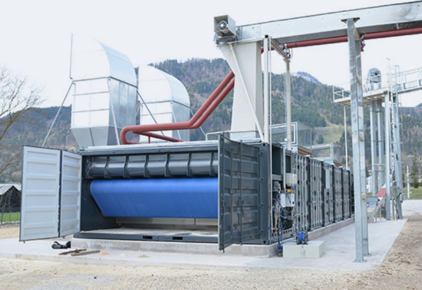 Containerbandtrockner-woody